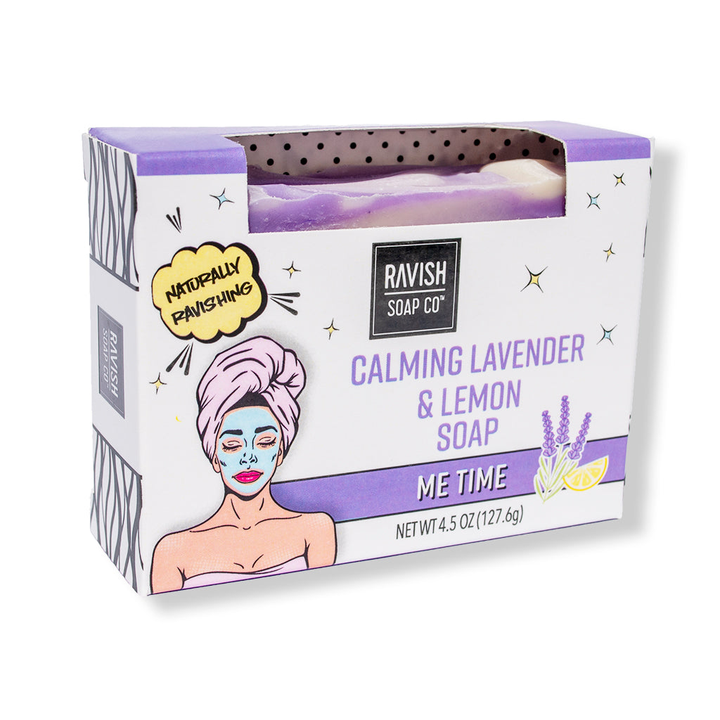 Me Time Lavender Lemon Soap Ravish Soap Company