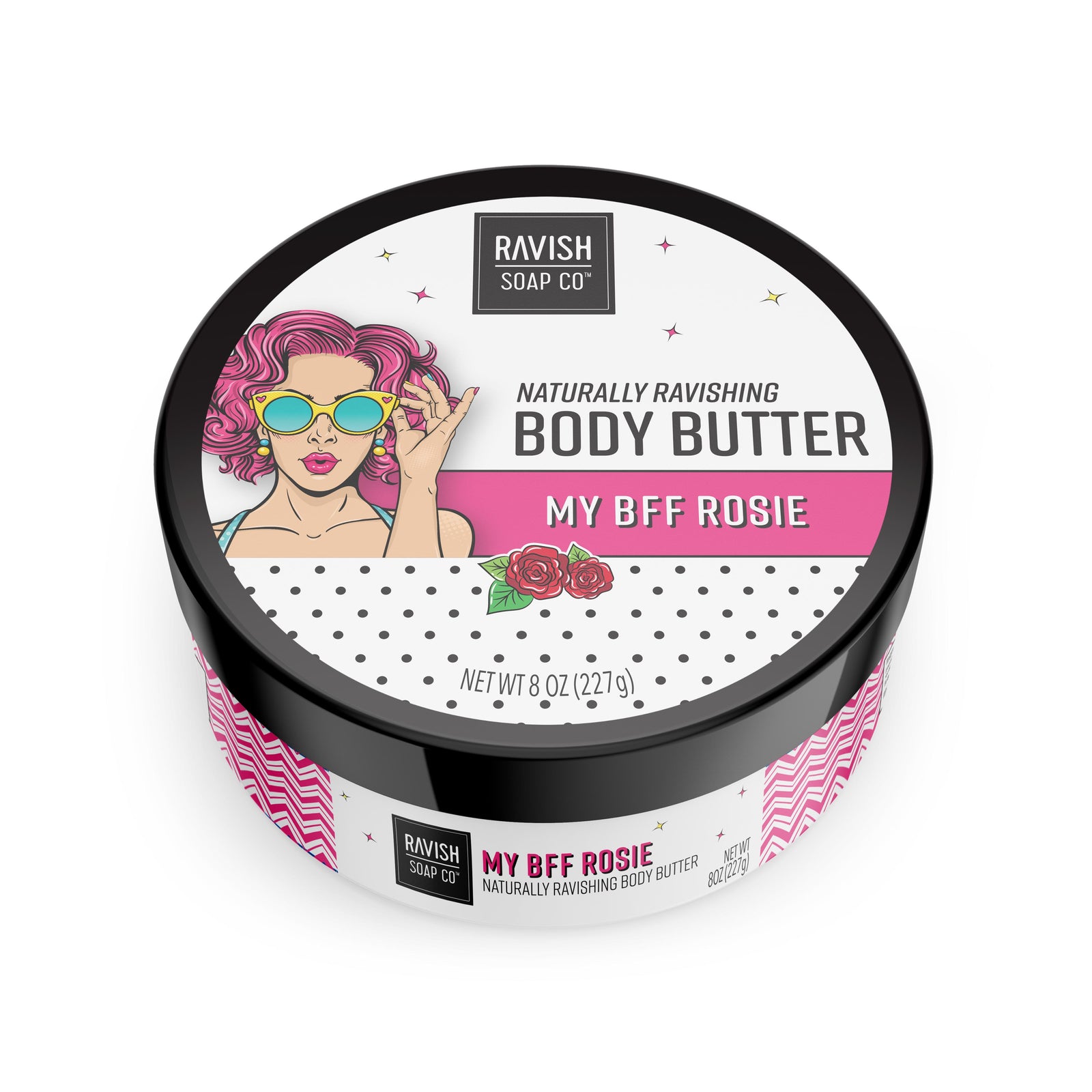 My BFF Rosie Foaming Sugar Scrub Ravish Soap Company