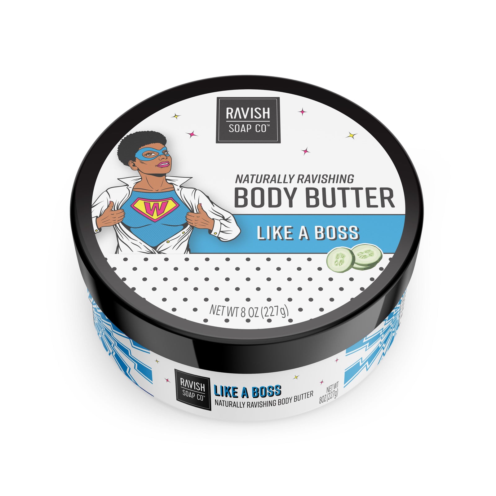 Like A Boss Cucumber Sea Salt Body Butter Ravish Soap Company