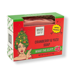 What The Elf Cranberry and Yuzu Soap Ravish Soap Company