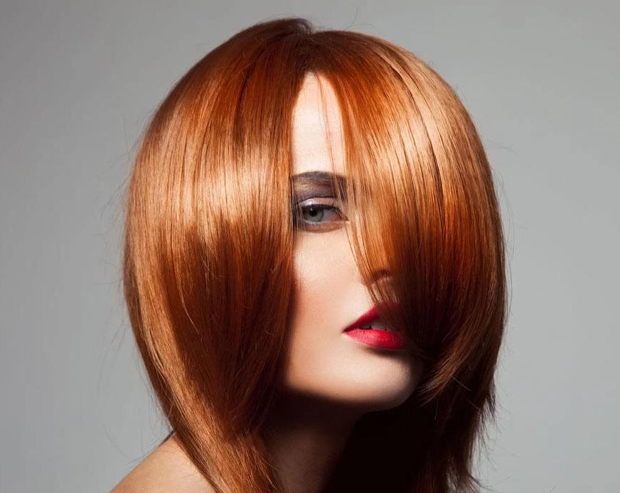 Girl with normal hair daily shampoo