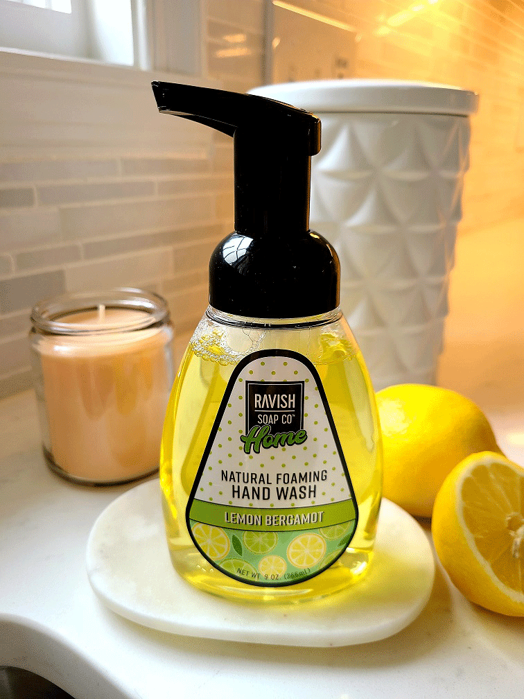 Lemon Bergamot Foaming Handsoap